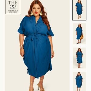 EverByX dress in Pacifique blue